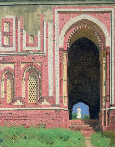 Gate Near Kutub-Minar, Old Delhi, 1875 by Vasili Vasilievich Vereshchagin